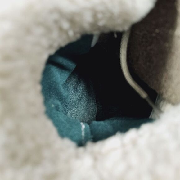 Polo Ralph Lauren Landen Leather Sherpa Winter Lace-up Duck‎ Boots Mens Size 9 D - Picture 10 of 11